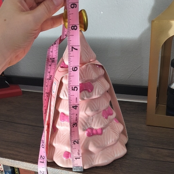 Kirkton House Pink Ceramic Christmas Tree Candle - Picture 4 of 4